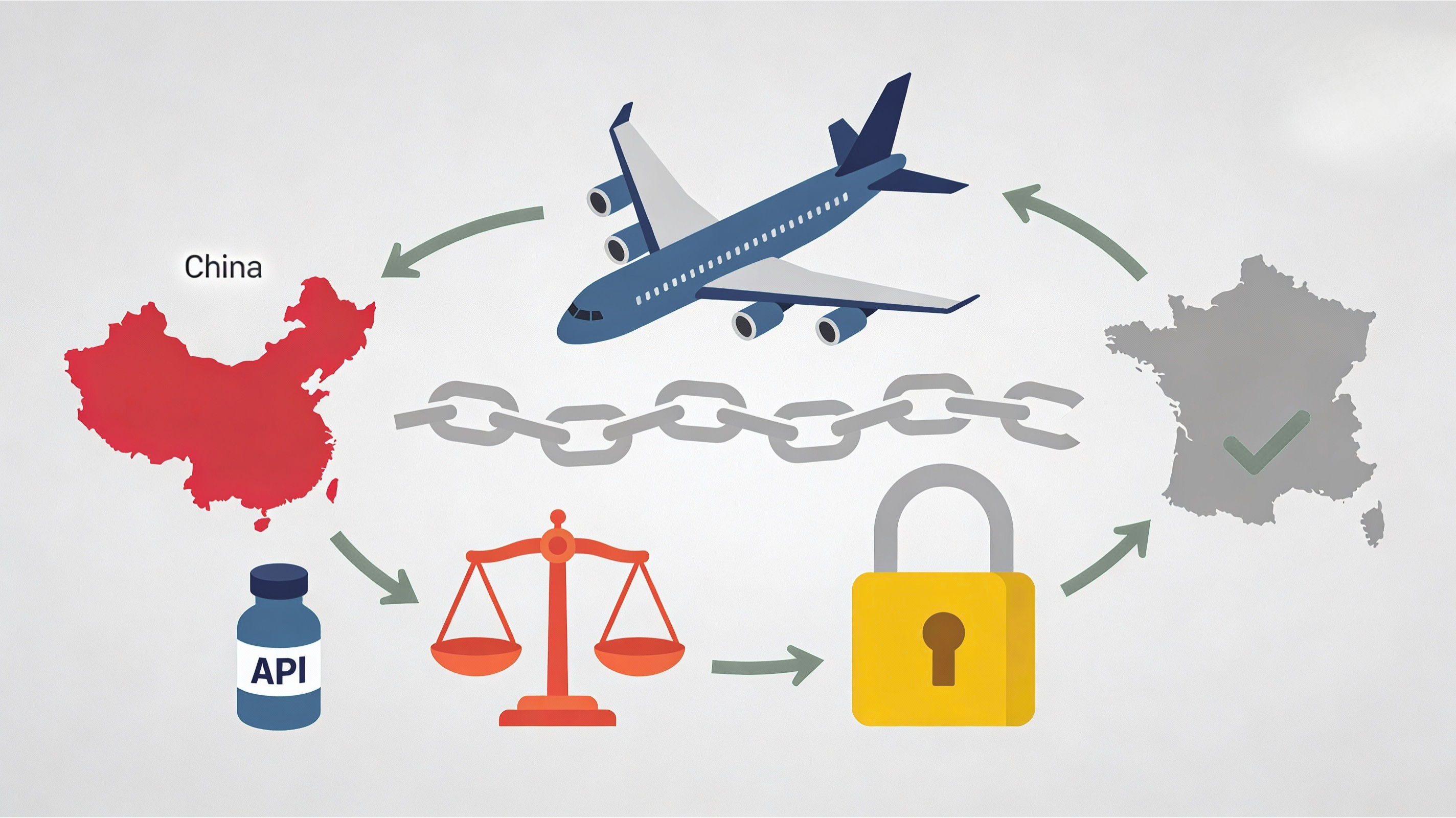 Transport aérien Chine–France : maîtriser une chaîne logistique complexe